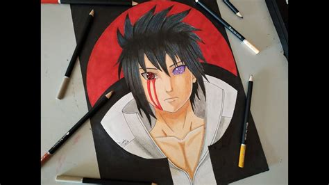 Uchiha Clan: How To Draw Sasuke Sharingan And Rinnegan