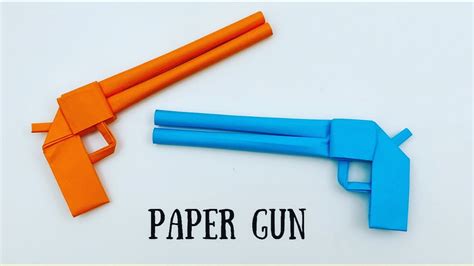 How To Make Origami Gun