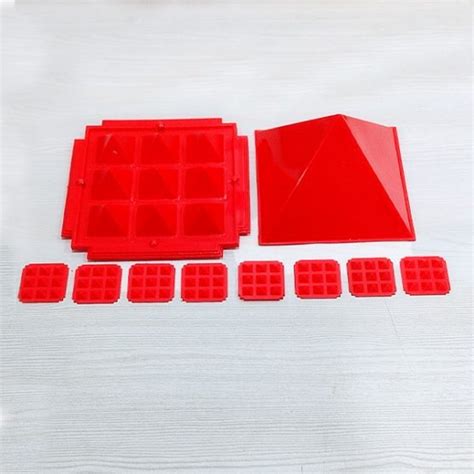 Red Pyramid (रेड पिरामिड) | Buy Multilayer Red Plastic Pyramid