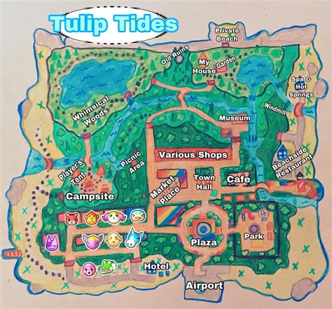 Animal Crossing Map Layout Ideas