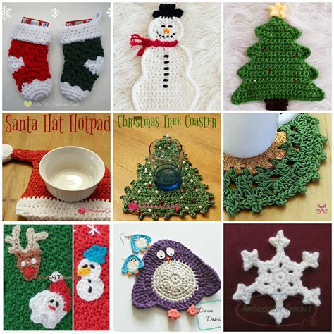 Holiday Decor Crochet Pattern Roundup - Ambassador Crochet