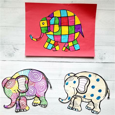 Make it a FUN Friday with these Awesome Elmer the Elephant Activities