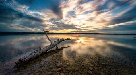 3840x1600 Resolution Lake View at Sunset 3840x1600 Resolution Wallpaper ...