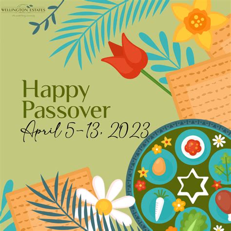 Passover 2023 - Wellington Estates An Assisted Living Community