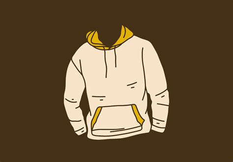 Vintage art illustration of the hoodie 14721213 Vector Art at Vecteezy