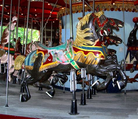 National Carousel Association - Central Park Carousel - S&G Outside Row Jumper