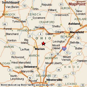 Where is Caledonia, Ohio? see regional map & more