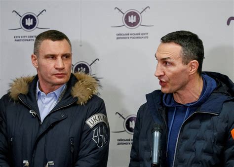 Klitschko brothers to take up arms to defend Ukraine against Russia - The Japan Times