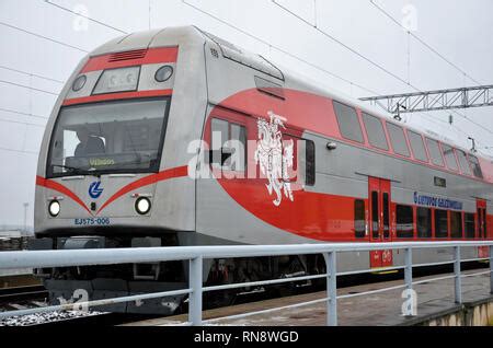 Kaunas train station, Lithuania Stock Photo - Alamy