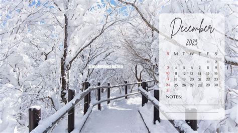 Snow Days Desktop Wallpaper, Winter Wallpaper, Desktop Organizer ...