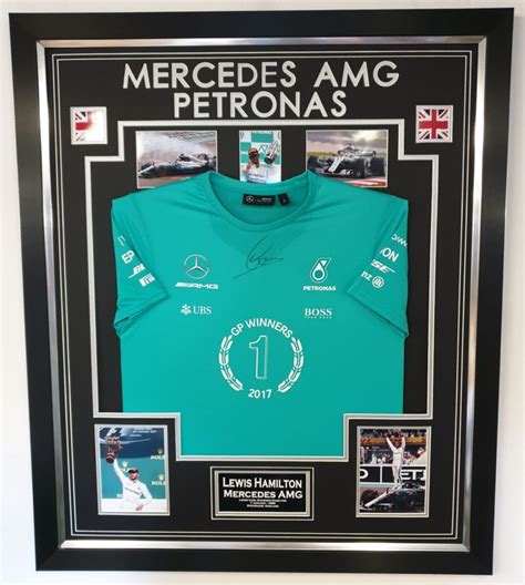 Lewis Hamilton Signed shirt Framed – Experience Epic