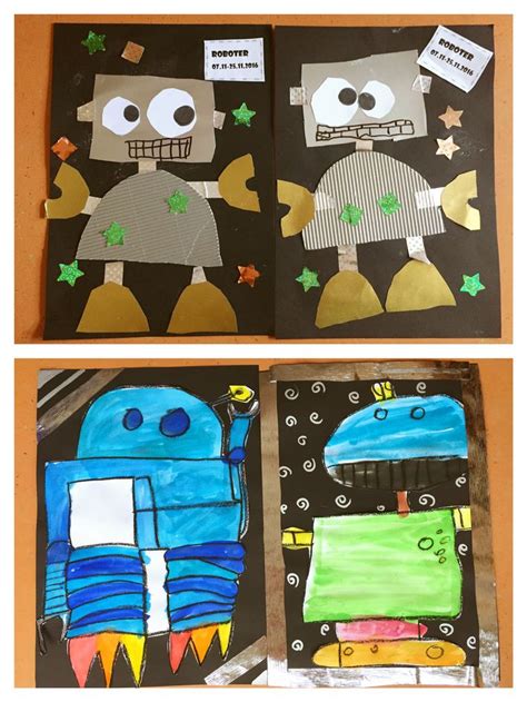 Robot craft | Robots preschool theme, Preschool art, Robot craft