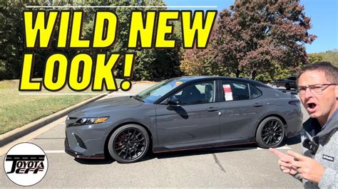 New Color for 2023 Camry TRD: THIS is a Camry???? - YouTube