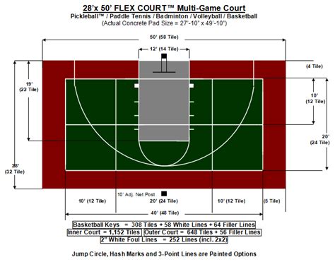 FLEX COURT offers courts for a wide range of sports and in a wide range ...