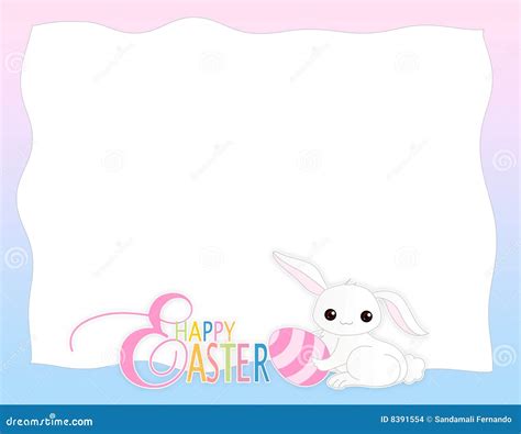 Easter Border / Frame Stock Images - Image: 8391554