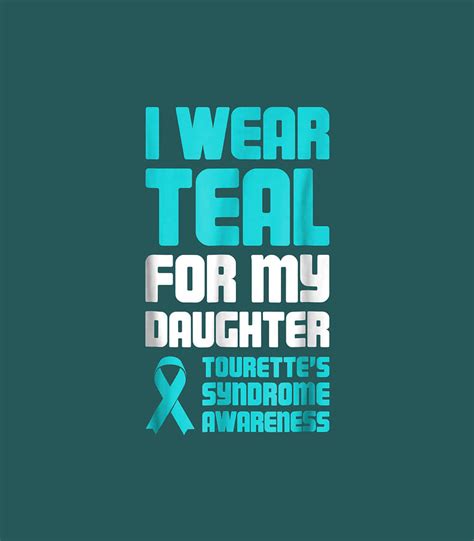 Daughter Tourette Syndrome Awareness TShirt Digital Art by Stand Jasle