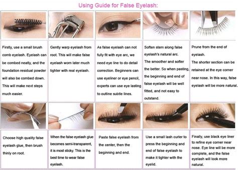 How to apply false eyelashes - Musely