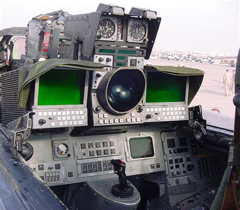 Aft cockpit of an RAF Tornado GR.4. BAE Systems developed the Tornado Advanced Radar Display ...