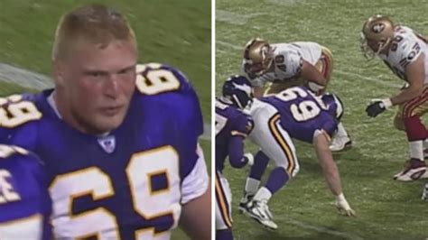 When Brock Lesnar Tried Out For NFL Side Minnesota Vikings