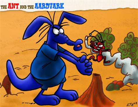 Ant Vs Aardvark by theEyZmaster on DeviantArt