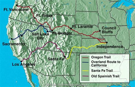 Map Valid Maps Oregon California Trail Map - Klipy - California Trail ...