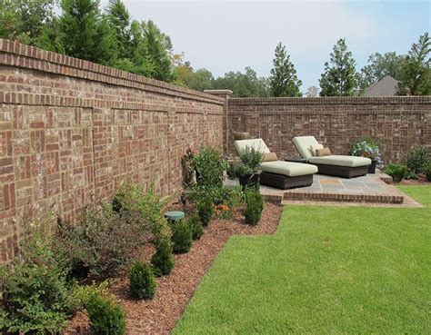 Make your yard a sanctuary by adding a brick wall. Choose from striking ...