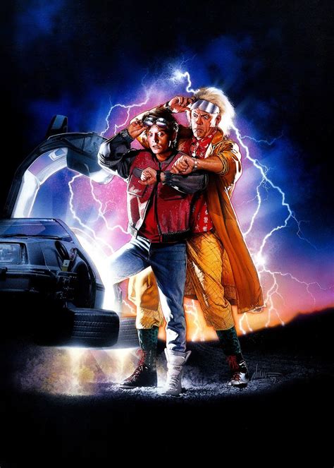 Back To The Future 2 [Hi-Res Textless Poster] by Phet Van Burton | The future movie, Back to the ...