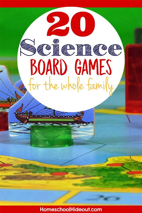 20 + Science Board Games - Homeschool Hideout