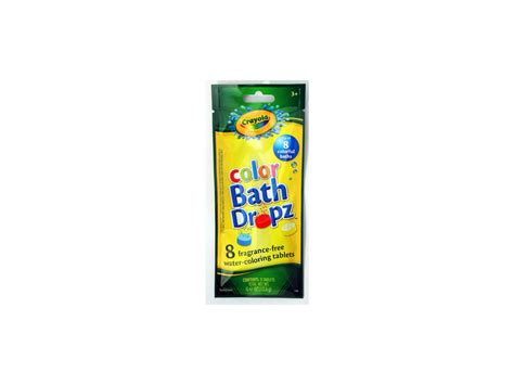 Crayola Color Bath Dropz, .48 oz Ingredients and Reviews