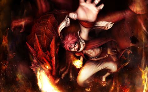 Igneel and Natsu Dragneel in Action - 4K Ultra HD Wallpaper