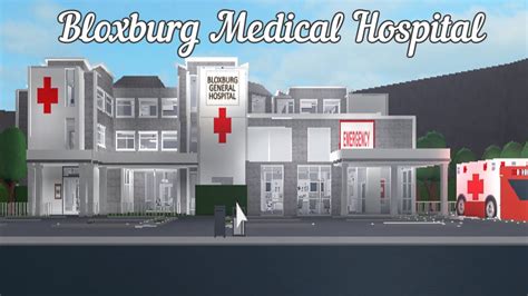 Bloxburg: Hospital Tour ($735k) - YouTube