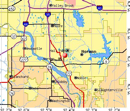 Norman Oklahoma Map | World Map Gray