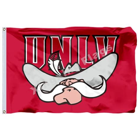 UNLV Runnin' Rebels Flag 3ft X 5ft Polyester Banner UNLV Runnin' Rebels ...