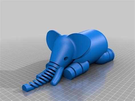 Elephant by LeFabShop - Thingiverse | 3D Maker Designs & News | Pinte…