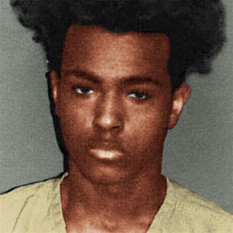 X's First Mugshot Recolored : XXXTENTACION