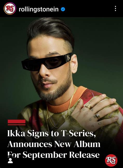 Ikka dropping his 3rd studio album on 2 sept! : r/IndianHipHopHeads