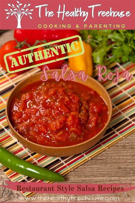 Authentic Salsa Roja Recipe - The Healthy Treehouse