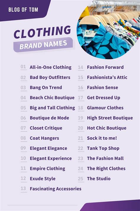 709+ Clothing Brand Names (The Best Ideas For 2022) | Store names ideas, Shop name ideas ...