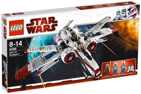 LEGO Star Wars 8088 pas cher, ARC-170 Starfighter