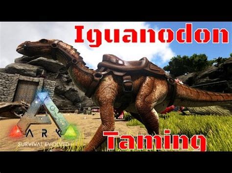 Iguanodon Taming - Will this replace your current Gathering Dinosaur? : ARK