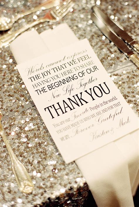 16 Gorgeous Ways to Say Thank You to Your Wedding Guests | weddingsonline