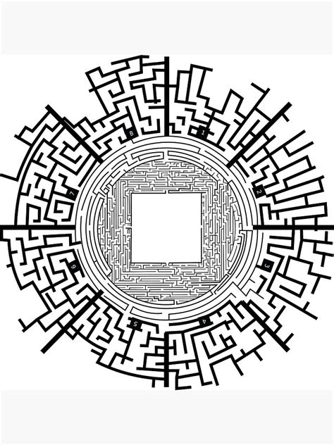 "Maze Runner Maze" Poster for Sale by rileyorkney | Redbubble