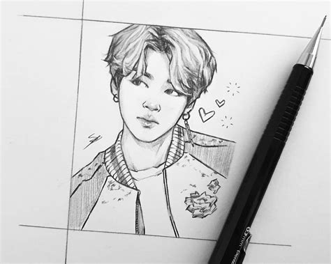 Nonconman Jin Kpop Drawings Bts Drawings Drawings Bts Dibujos De 86272 ...