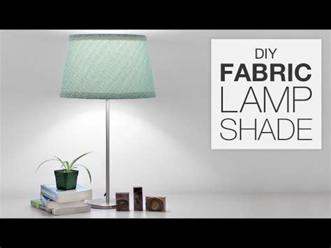 How to Cover a Lampshade with Fabric (DIY Tutorial) - YouTube