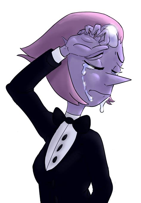 [Drawing] It's Over, Isn't It (Melodramatic Pearl) by MaxiGamer on DeviantArt