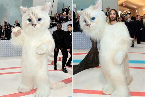 Jared Leto wears cat costume to 2023 Met Gala