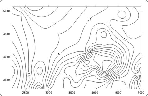 How to create a simple Contour Map in Surfer? ~ GeologyHub