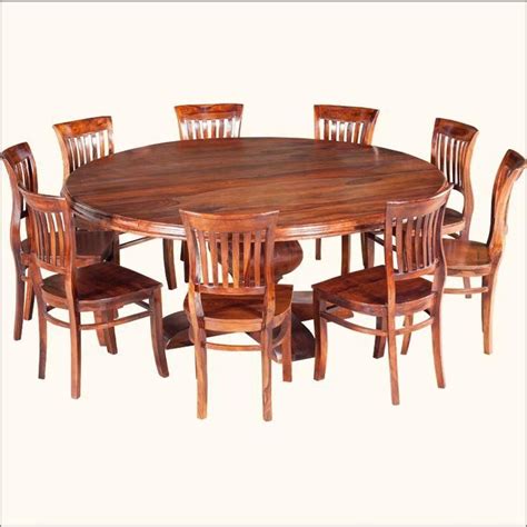 20 Ideas of 8 Seater Round Dining Table and Chairs