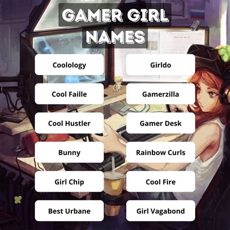 Best & Cool Gamer Girl Names - Good Name