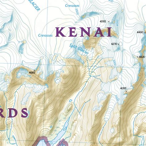 Kenai Fjords National Park Map - Maping Resources